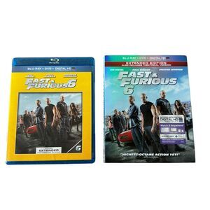 Fast & Furious 6 (Extended Edition) (Blu-ray + DVD + Digital HD with UltraViolet